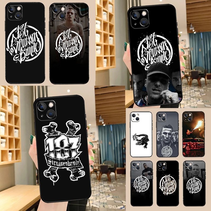 187 Strassenbande Phone Case For iPhone 11 12 13 14 15 Pro Max mini Back Cover For iPhone XR X XS Max 7 8 Plus