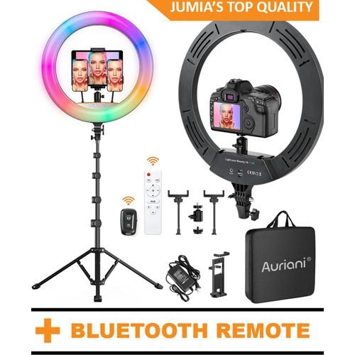 Best RGB Ring Light 18 Inch - With Stand And Remote