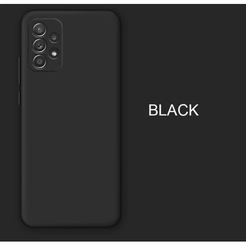 GALAXY A32 Soft 5G Touch Silicone Back Case Black