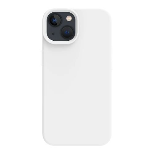 New IPhone 11 12 13 14 15 Pro Max 12 13 Mini Xs Xr Xs Max Silicone Back Case-WHITE