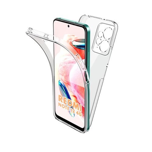 REDMI NOTE 12 4G 360 TRANSPARENT FRONT AND BACK CASE