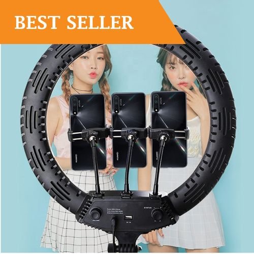 Ringlight LED 18 Inches 48cm - Ring Light Stand(EXTRA LARGE 48CM)