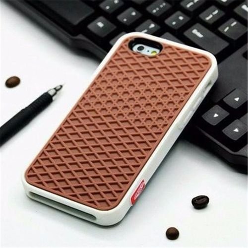 Waffle Sport Shoe Sole Texture Silicone Case For IPhone 12 13 14 Pro Max XS XR X 8 7 Plus SE IPone Mini 14Pro Back Cover-Maroon