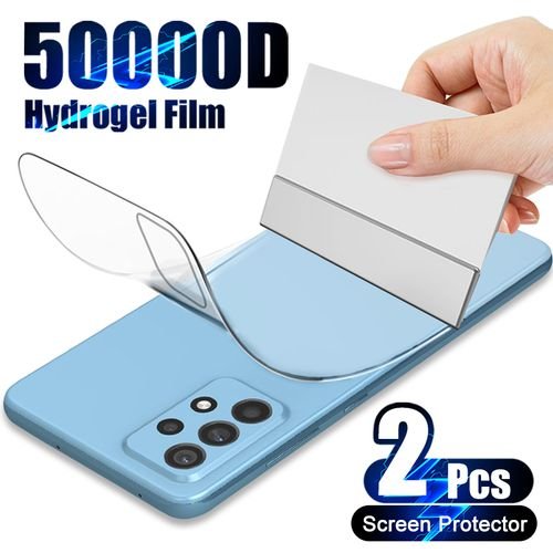 Full Cover Screen Protector For Samsung Galaxy S22 S21 S20 S23 Ultra Plus Fe A52 A53 A52S A72 A73 A33 A32 5G Back Hydro Film WAR