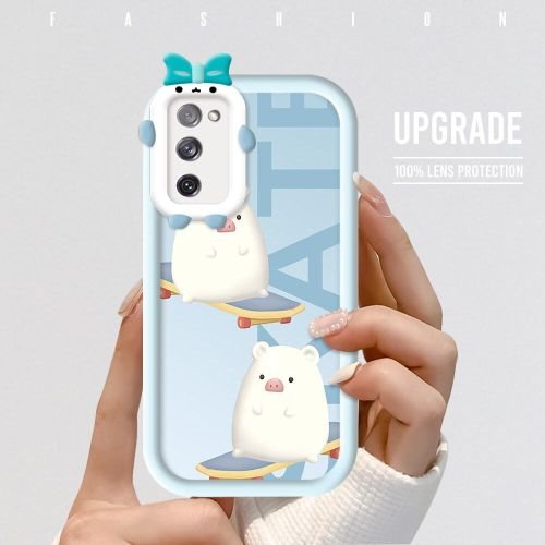 Samsung S20 FE 5G Case Cute Cartoon Soft Phone Back Cover