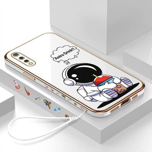 Vivo S1 Case Soft Astronaut Phone Back Cover