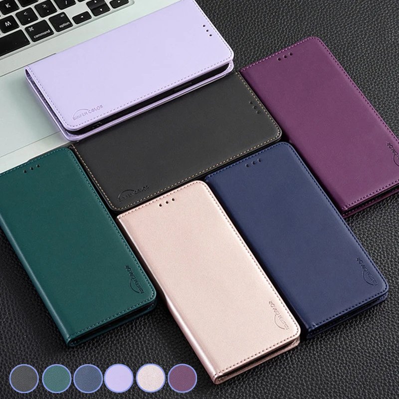 Wallet Flip Cover Leather Case For Samsung Galaxy A53 A33 A23 A13 Lite 4G A73 M23 5G M13 Magnetic Card Slots Shockproof Bag Etui