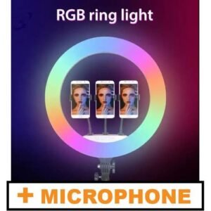 Camera Action 18 Inch RGB Selfie Video Ring Light - 18Inch Rgb Ring Light