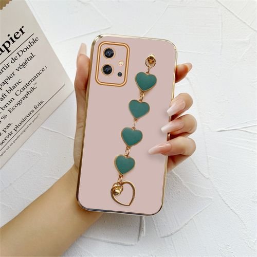 For VIVO Y75 5G Y33s Y55 5G Phone Back Cover With Bracelet